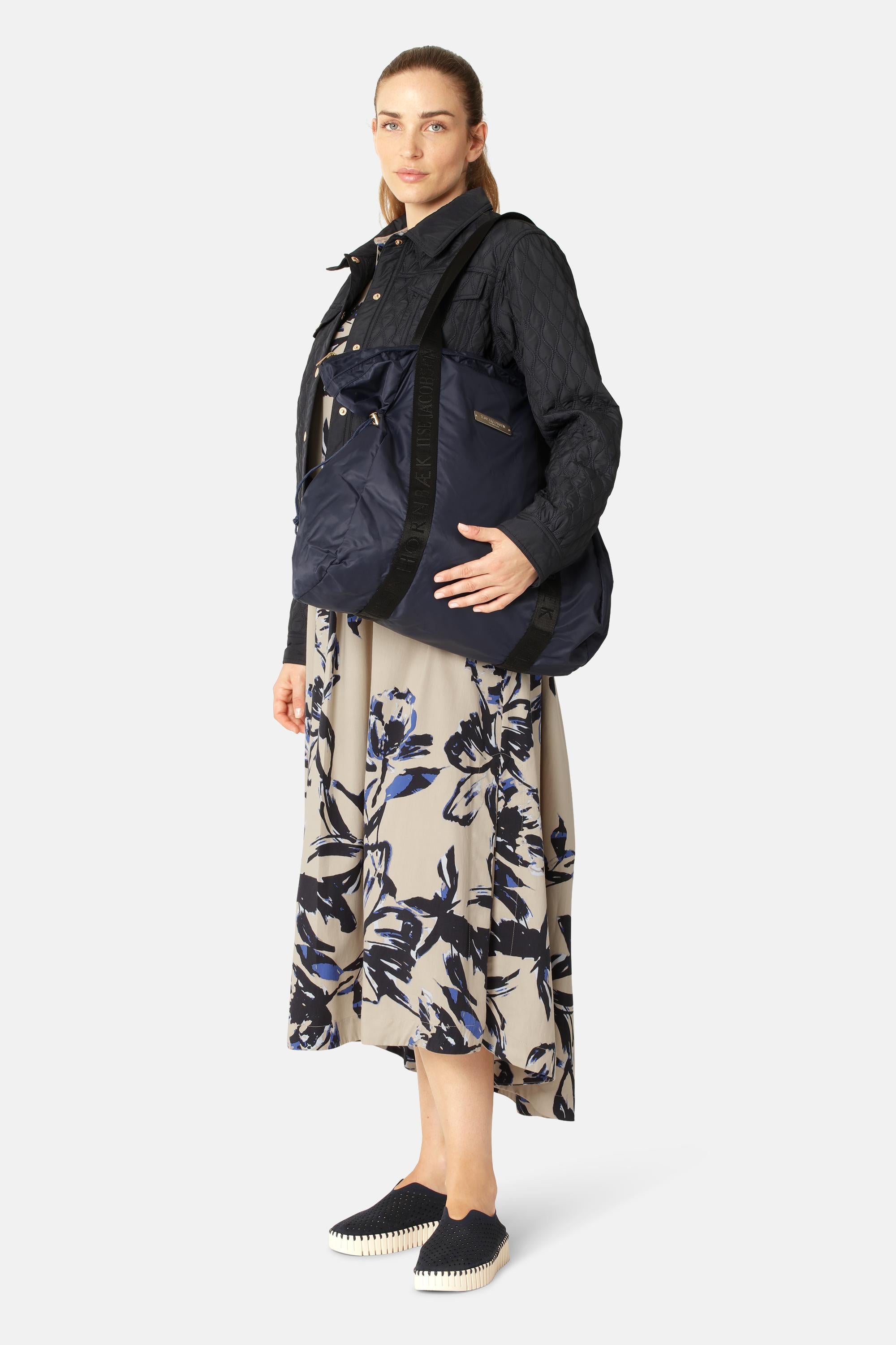 Lett Regn Shopperveske - Dark Indigo